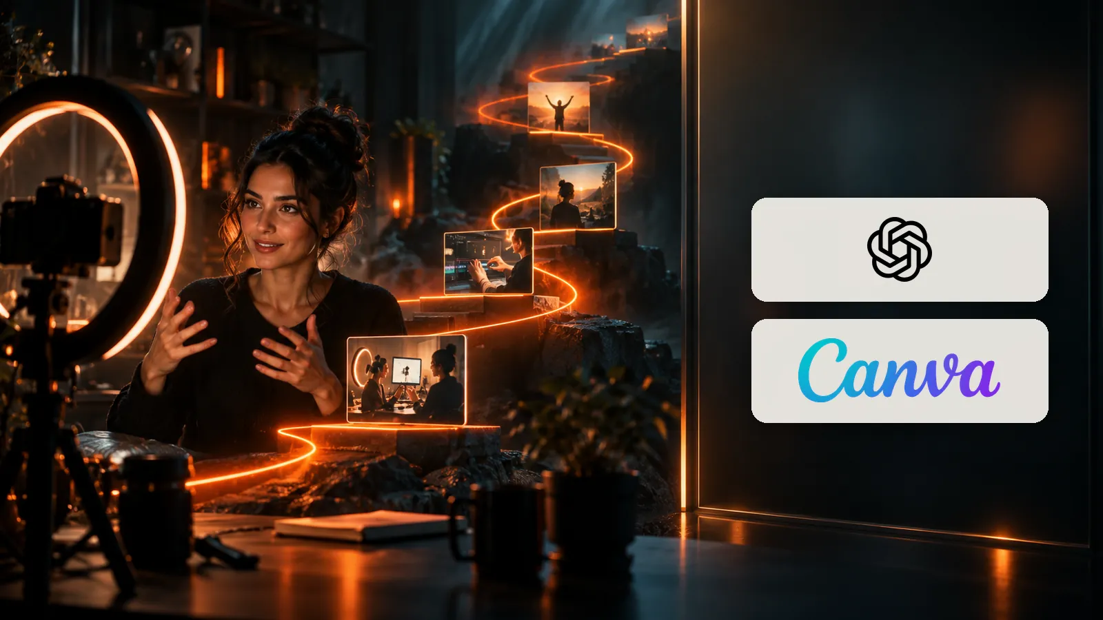 ChatGPT ve Canva birlikte nasıl kullanılır? Bağlama, tasarım ve brief kontrolü – Yadem Reklam
